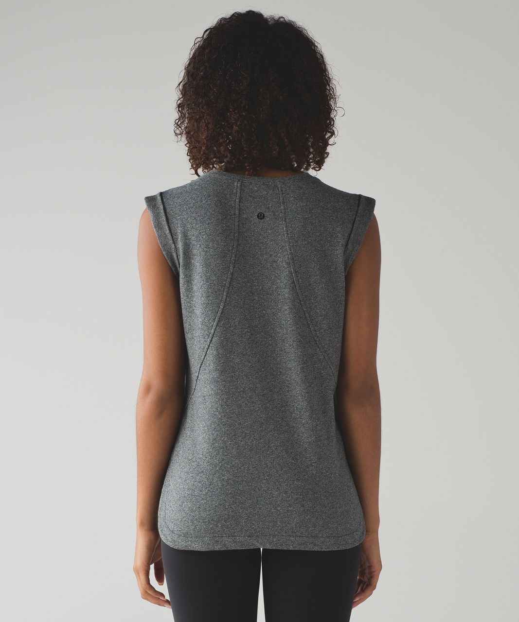 Lululemon All Time Tank - Heathered Speckled Black / Heathered Speckled Black