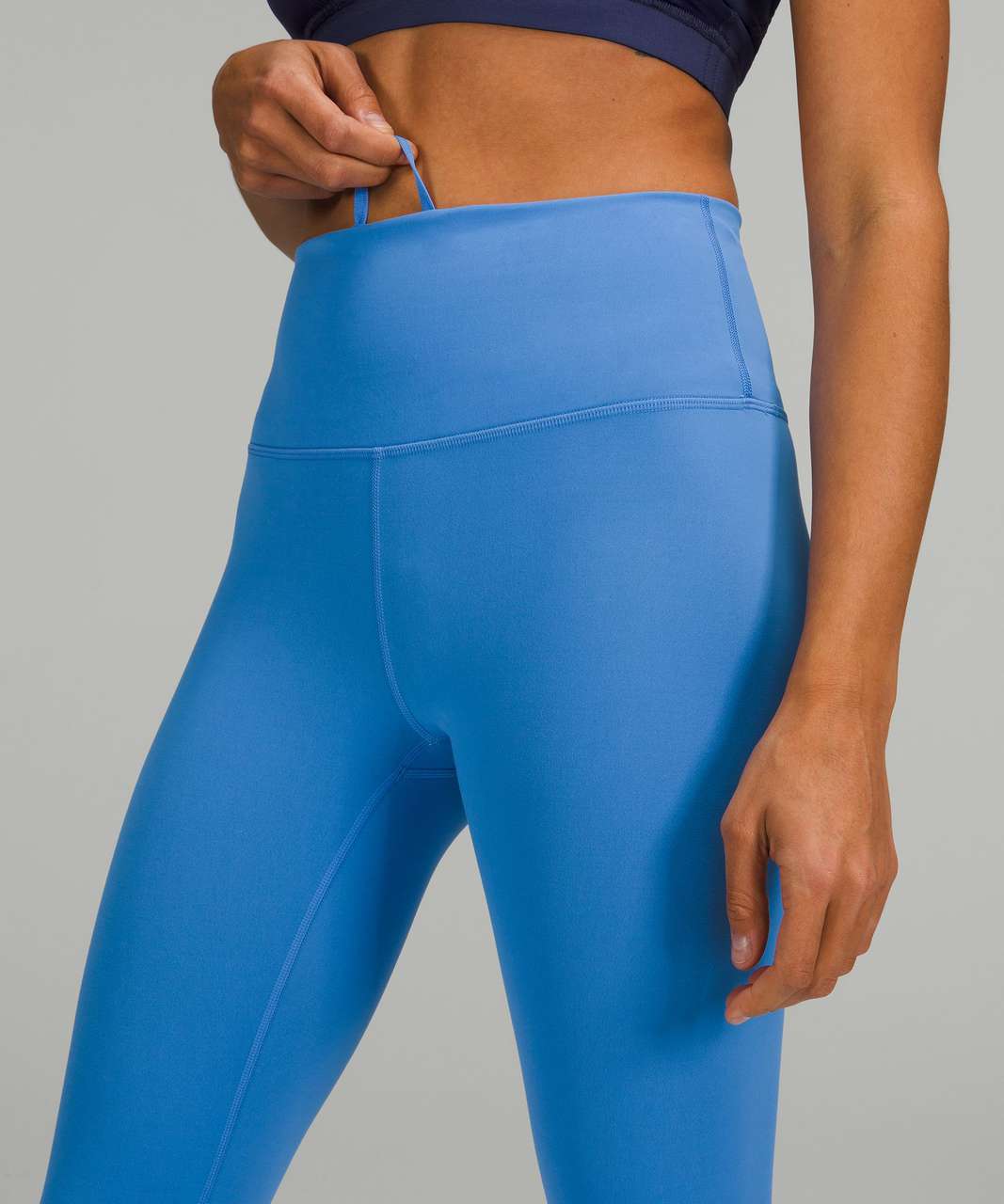 Lululemon Wunder Train High-Rise Tight 25 - Mineral Blue - lulu fanatics