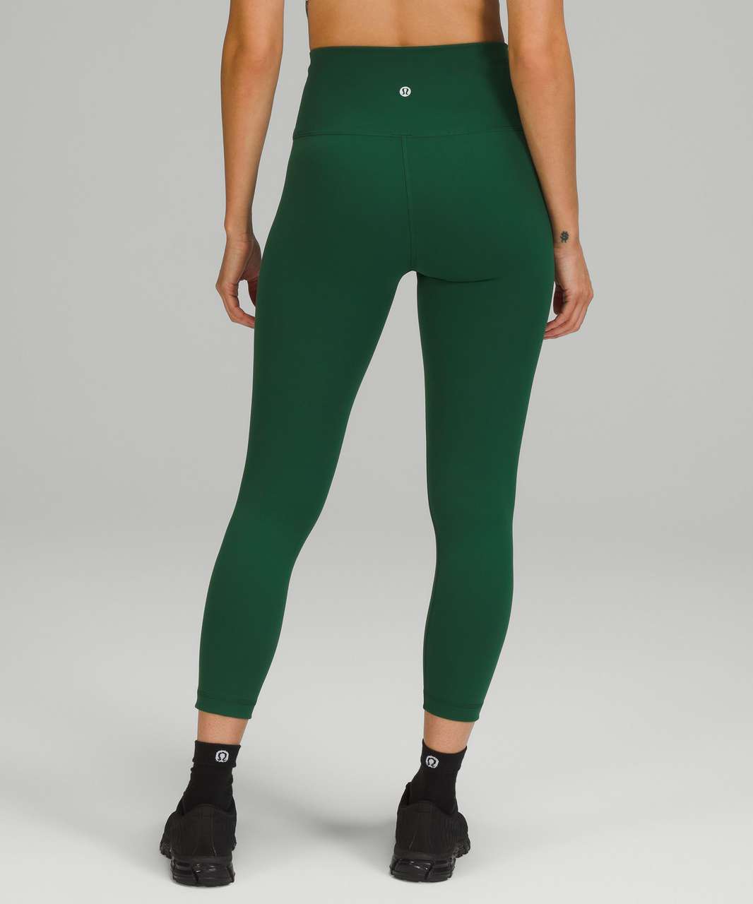 Lululemon Wunder Train Contour Fit High-Rise Tight 25 - Smoked Spruce -  lulu fanatics