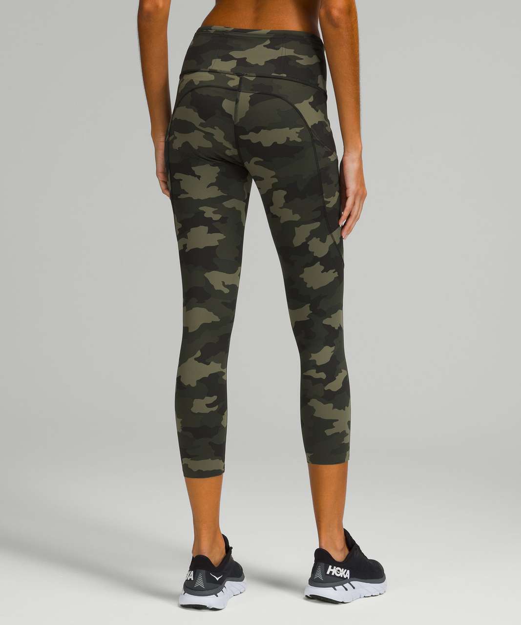 Lululemon Fast and Free High-Rise Crop 23 - Heritage 365 Camo