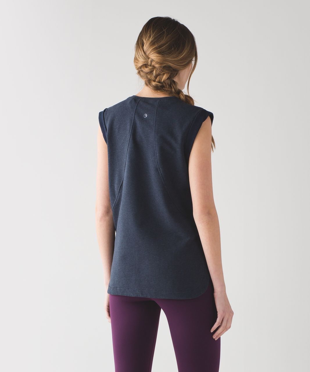 Lululemon All Time Tank - Heathered Inkwell / Inkwell