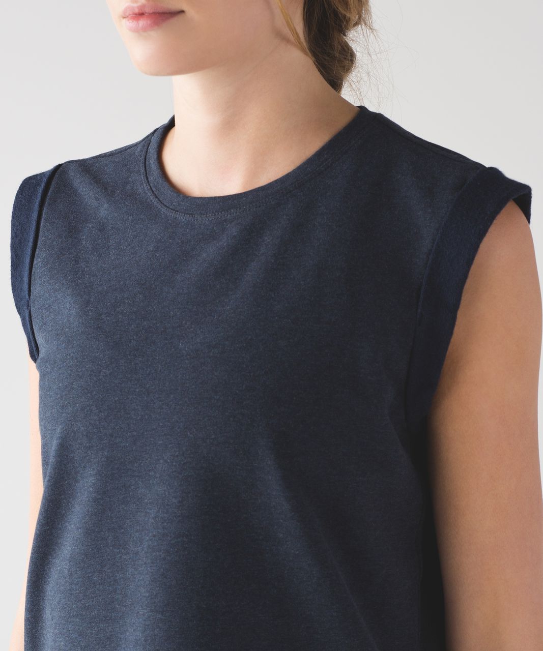 Lululemon All Time Tank - Heathered Inkwell / Inkwell