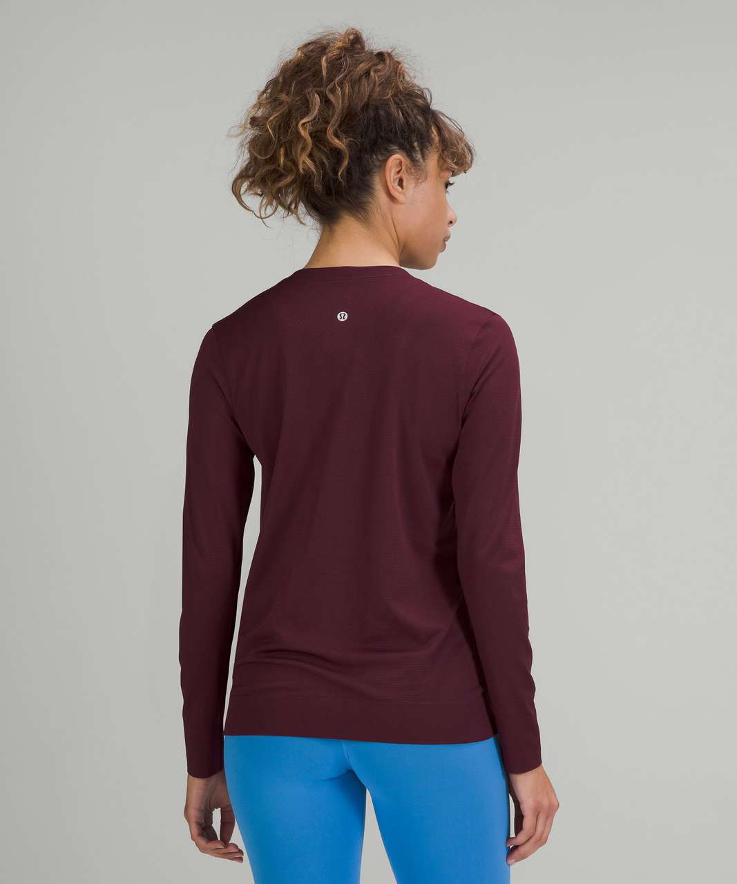 Lululemon Swiftly Breathe Long Sleeve - Cassis / Cassis - lulu