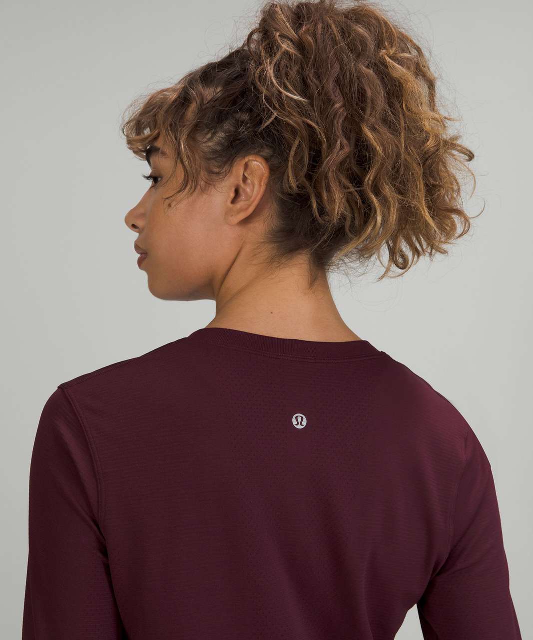 Lululemon Swiftly Breathe Long Sleeve - Cassis / Cassis - lulu