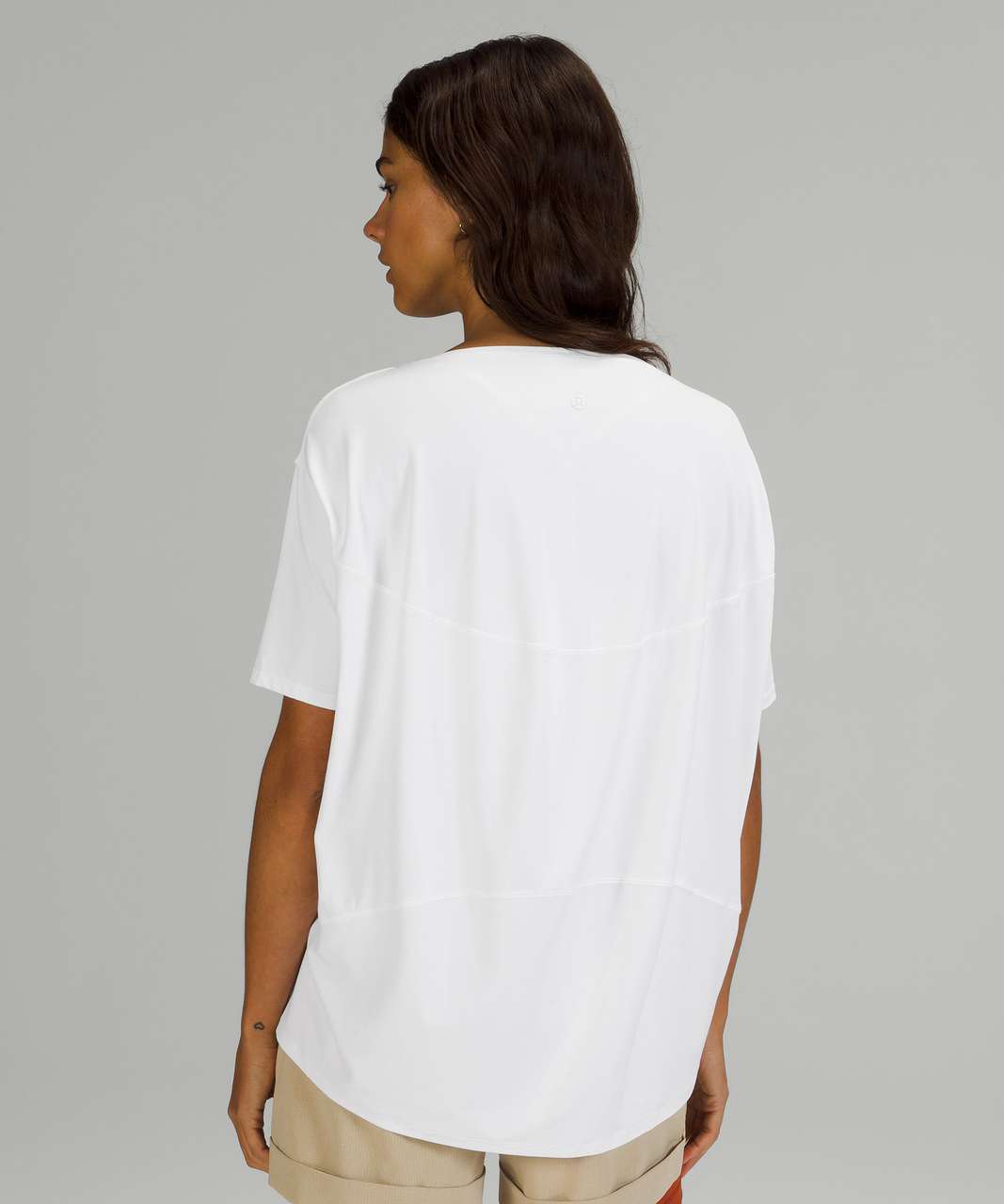 Lululemon Nulu Relaxed-Fit Yoga Long Sleeve Shirt - White Opal - lulu  fanatics