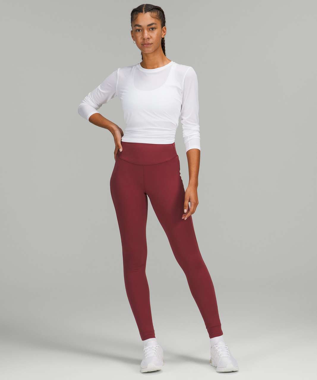 Lululemon Base Pace High-Rise Tights 28 Brushed Nulux - ShopStyle  Activewear Pants