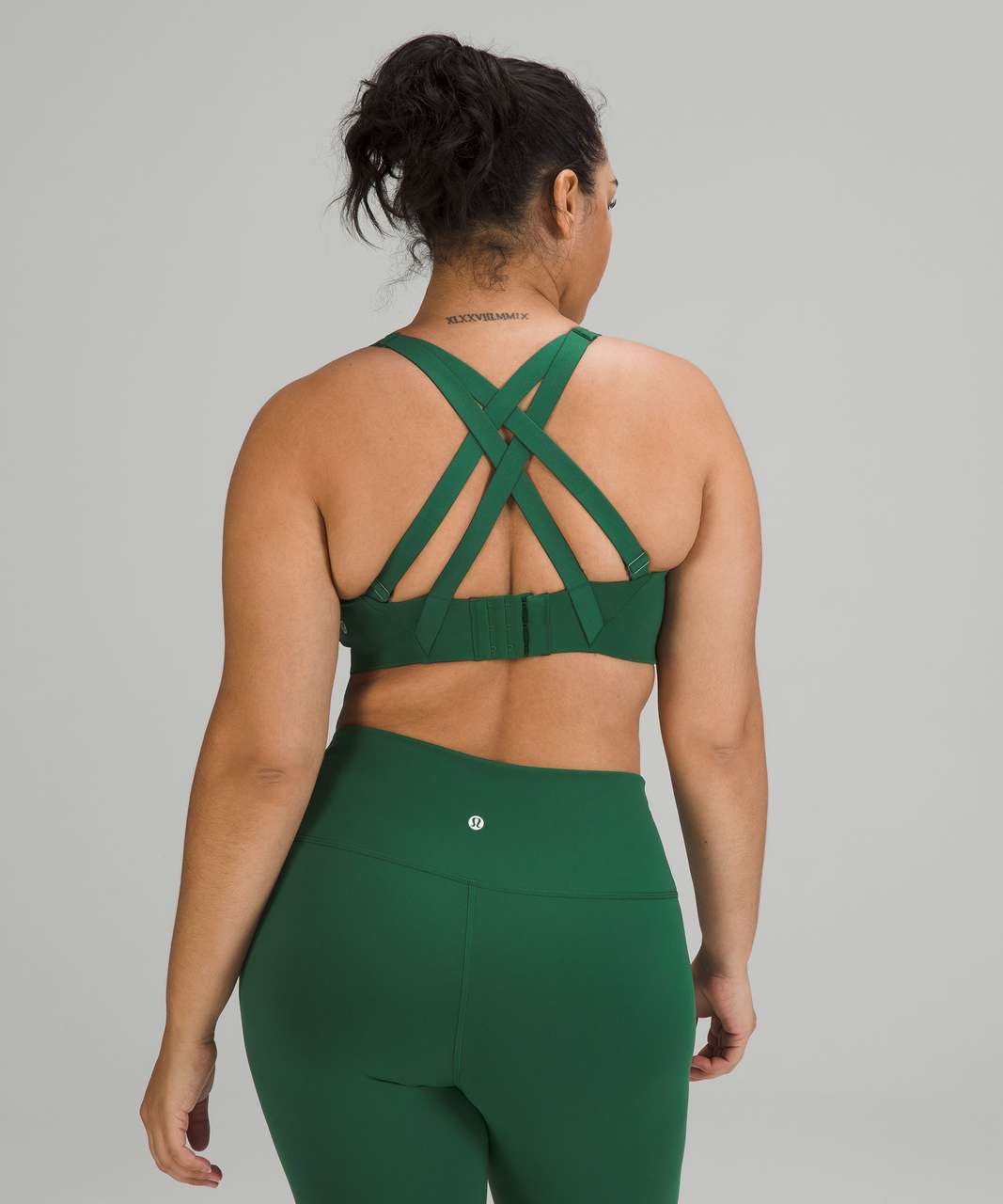 Buy EVERDION Sage Green Lightly Padded Sports Bra Online