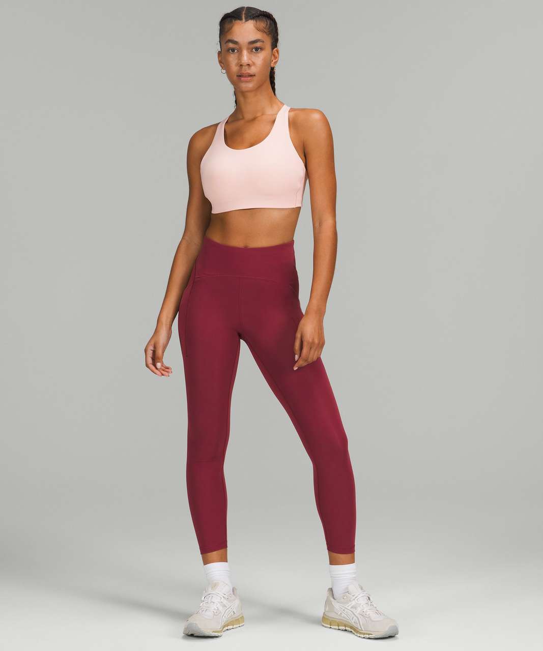 Lululemon Energy Bra - Pink Mist - lulu fanatics