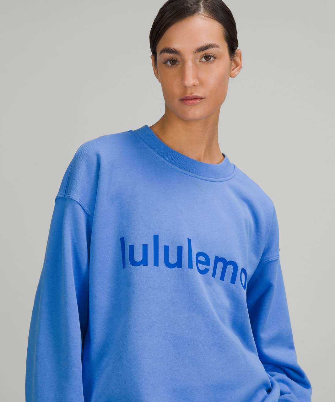 Lululemon Perfectly Oversized Crew *Graphic - Blue Nile