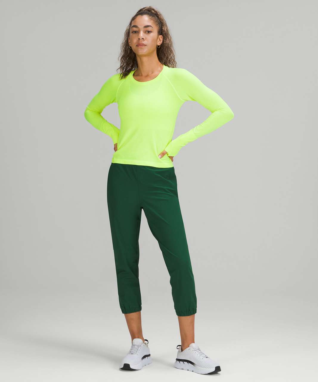 Lululemon Stretch High-Rise Jogger *Full Length - Everglade Green - lulu  fanatics