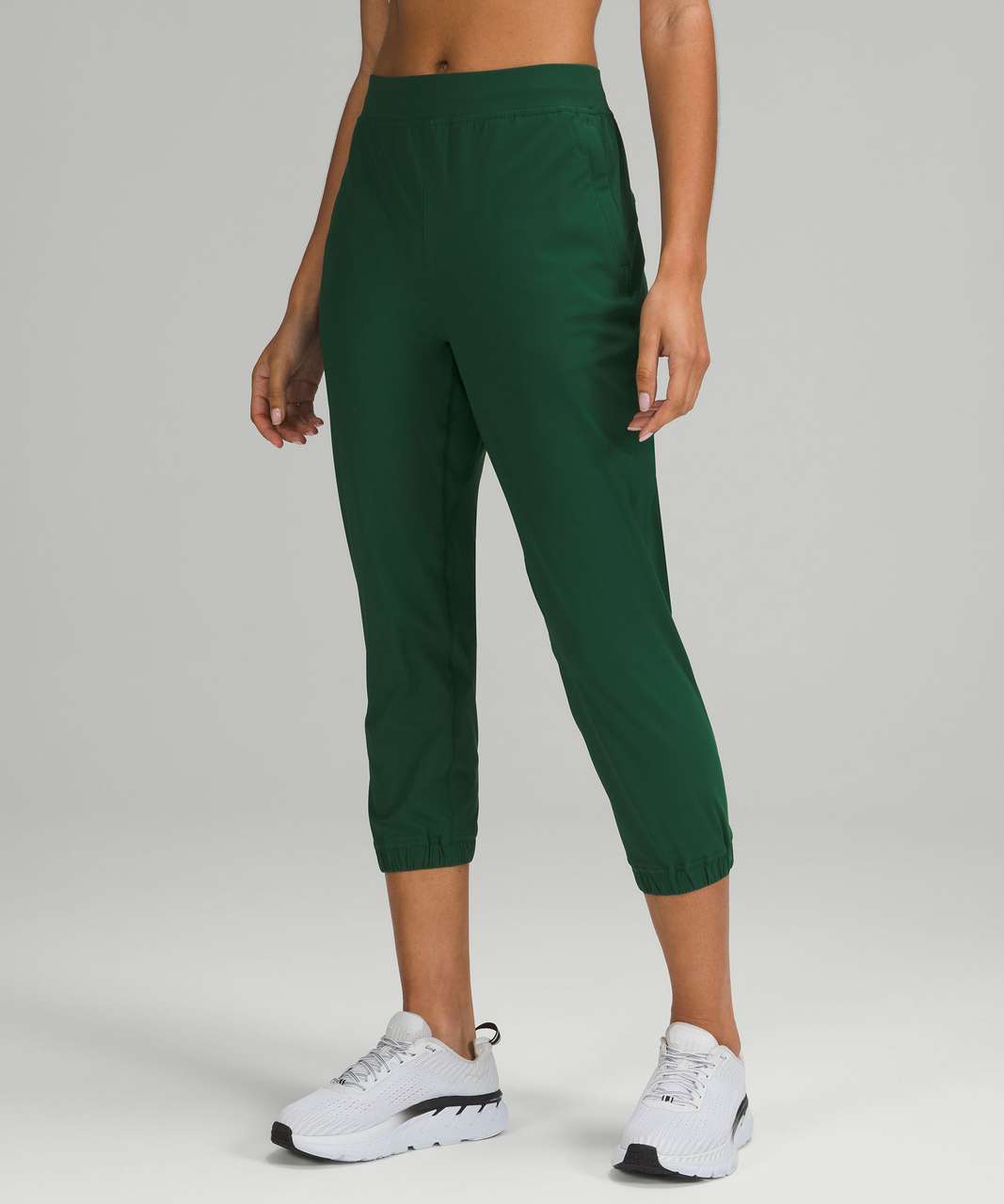 Lululemon Scuba High-Rise Cropped Jogger - Everglade Green - lulu