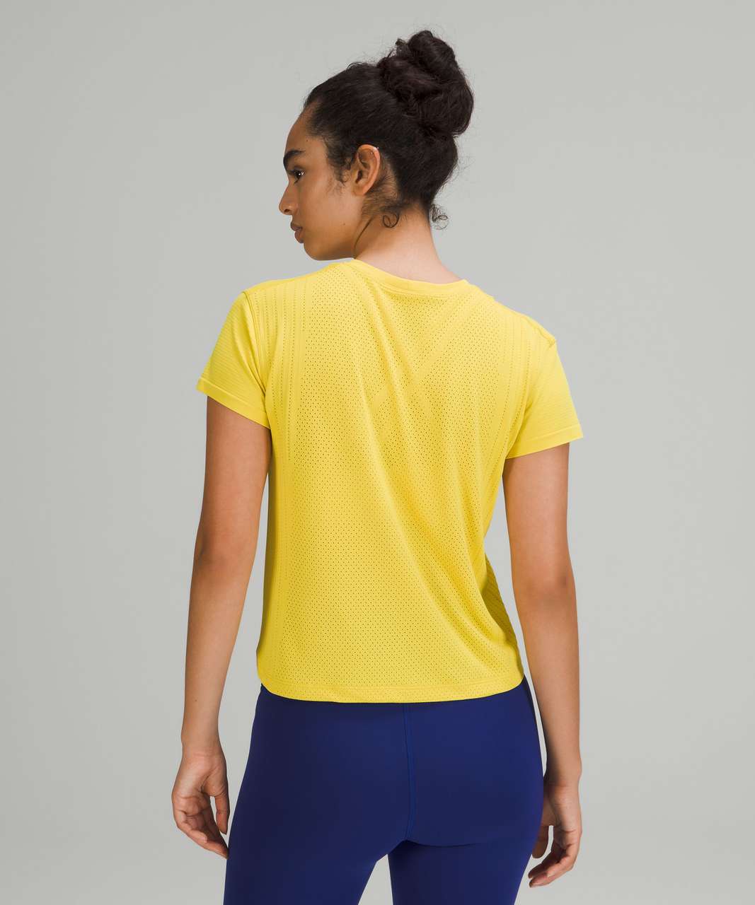 Lululemon Train to Be Short Sleeve Shirt - Soleil / Soleil