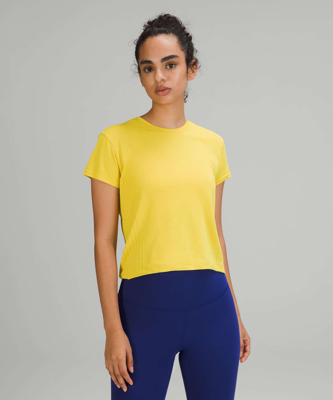 Lululemon Train to Be Short Sleeve Shirt - Soleil / Soleil - lulu fanatics