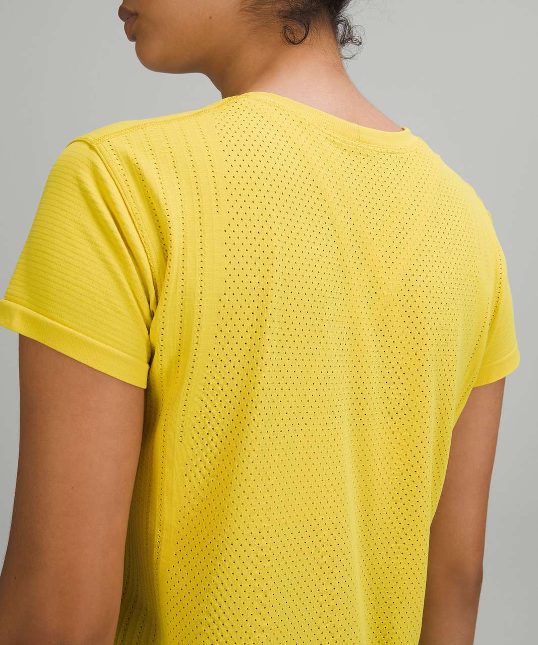 Lululemon Train to Be Short Sleeve Shirt - Soleil / Soleil