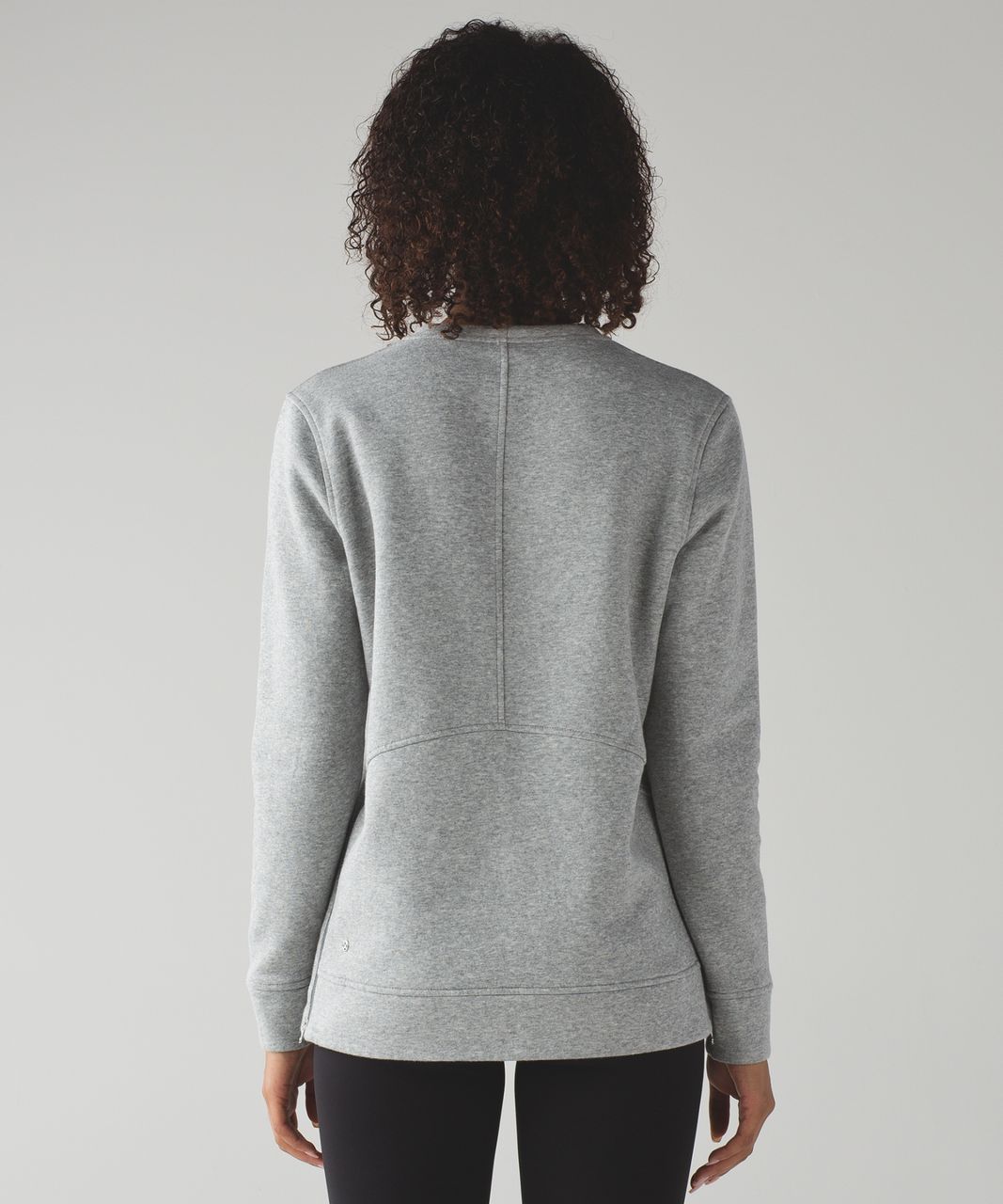 Lululemon Yes Fleece Pullover - Heathered Medium Grey