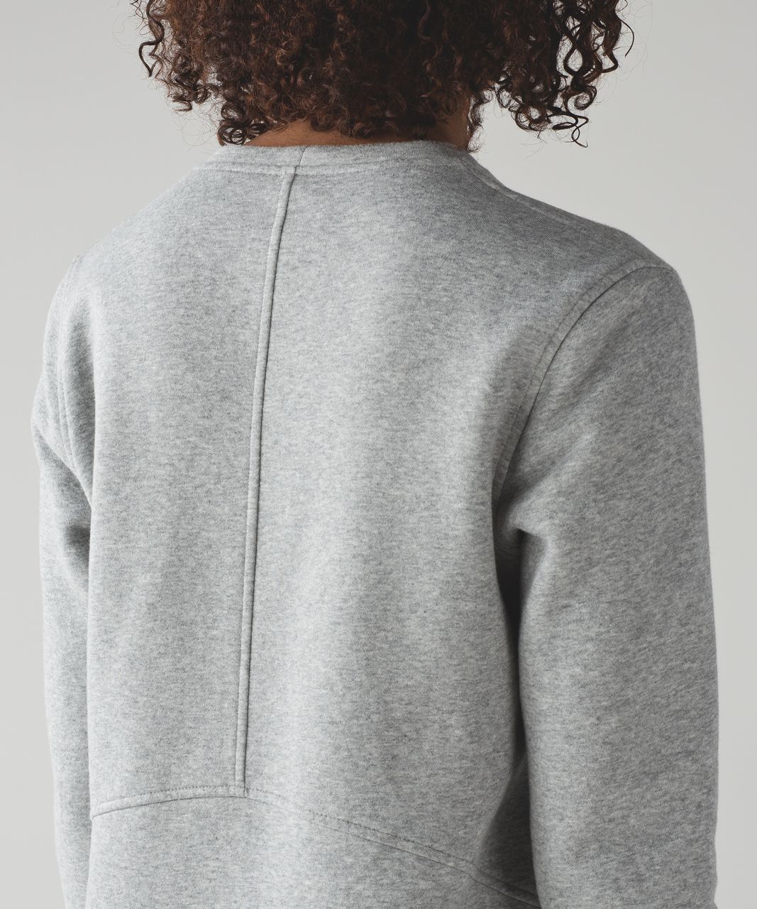 Lululemon Yes Fleece Pullover - Heathered Medium Grey