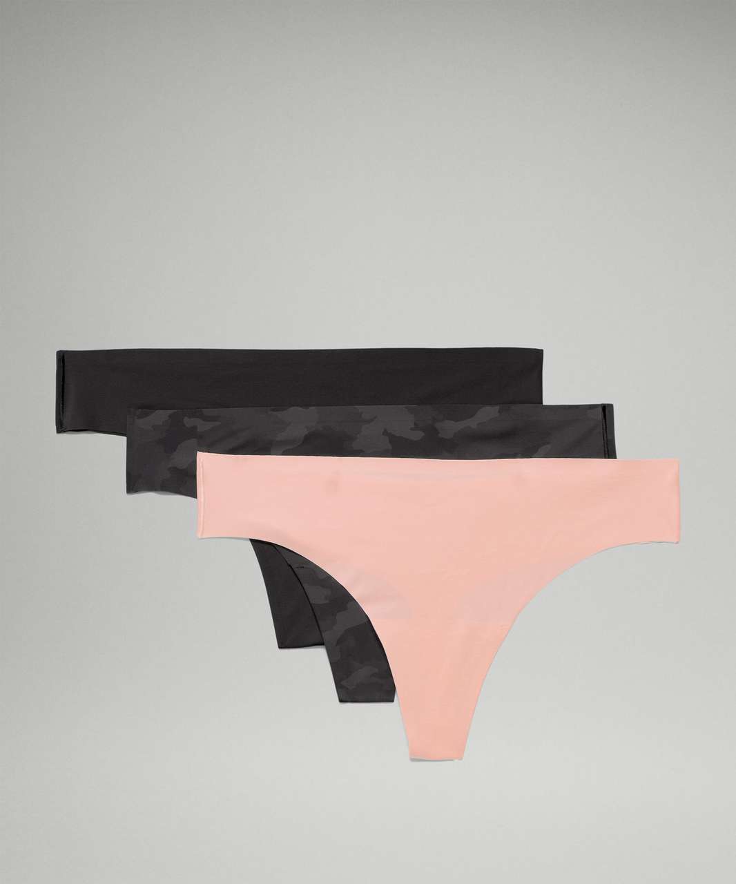 Lululemon InvisiWear Mid-Rise Bikini Underwear *3 Pack - Elixir / Lilac  Ether / Carbon Dust - lulu fanatics