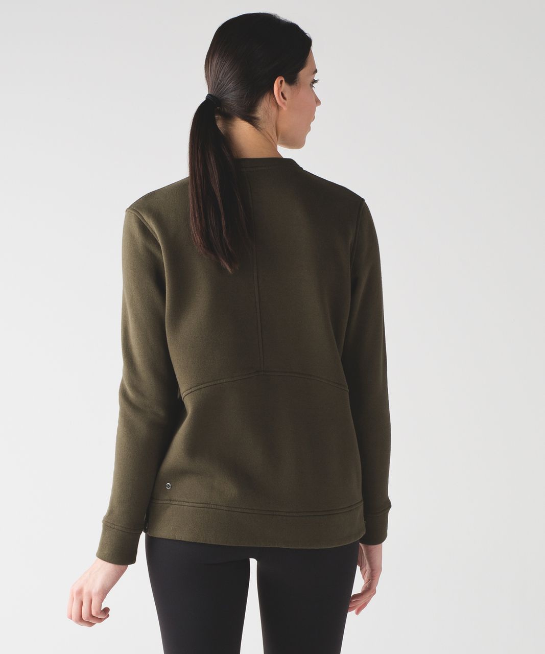 Lululemon Yes Fleece Pullover - Military Green