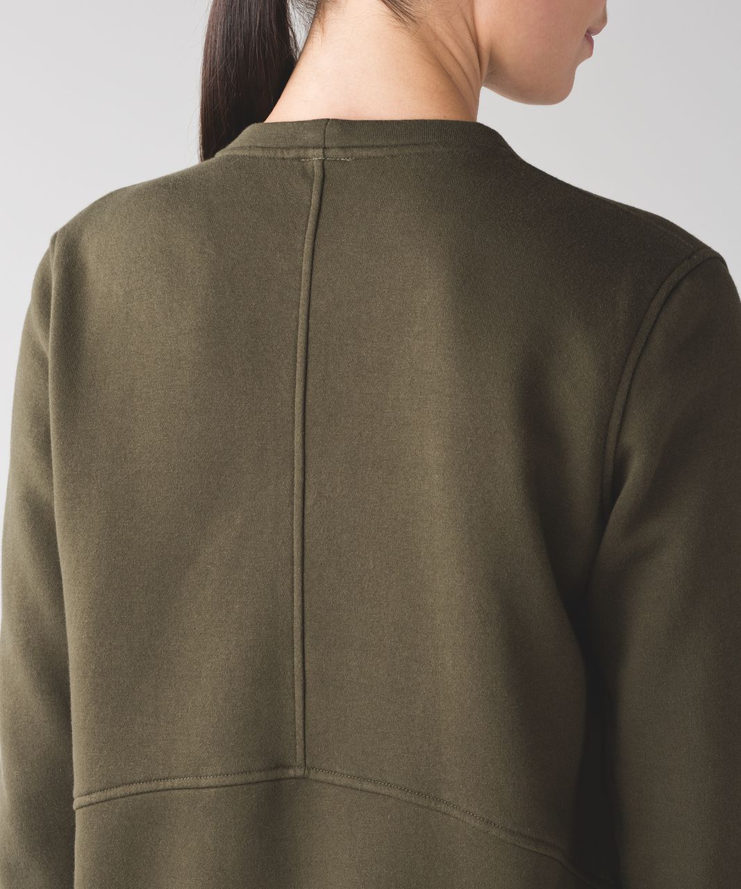 Lululemon Yes Fleece Pullover - Military Green