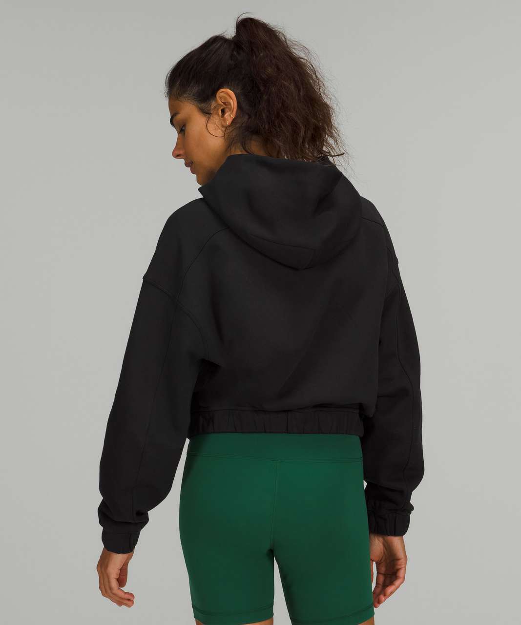 Lululemon Relaxed Cropped Hoodie - Canyon Orange - lulu fanatics