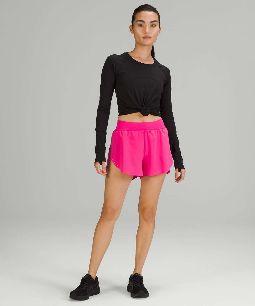 Kids lulu dupe shorts hot pink – Downtown Southern Outfitters