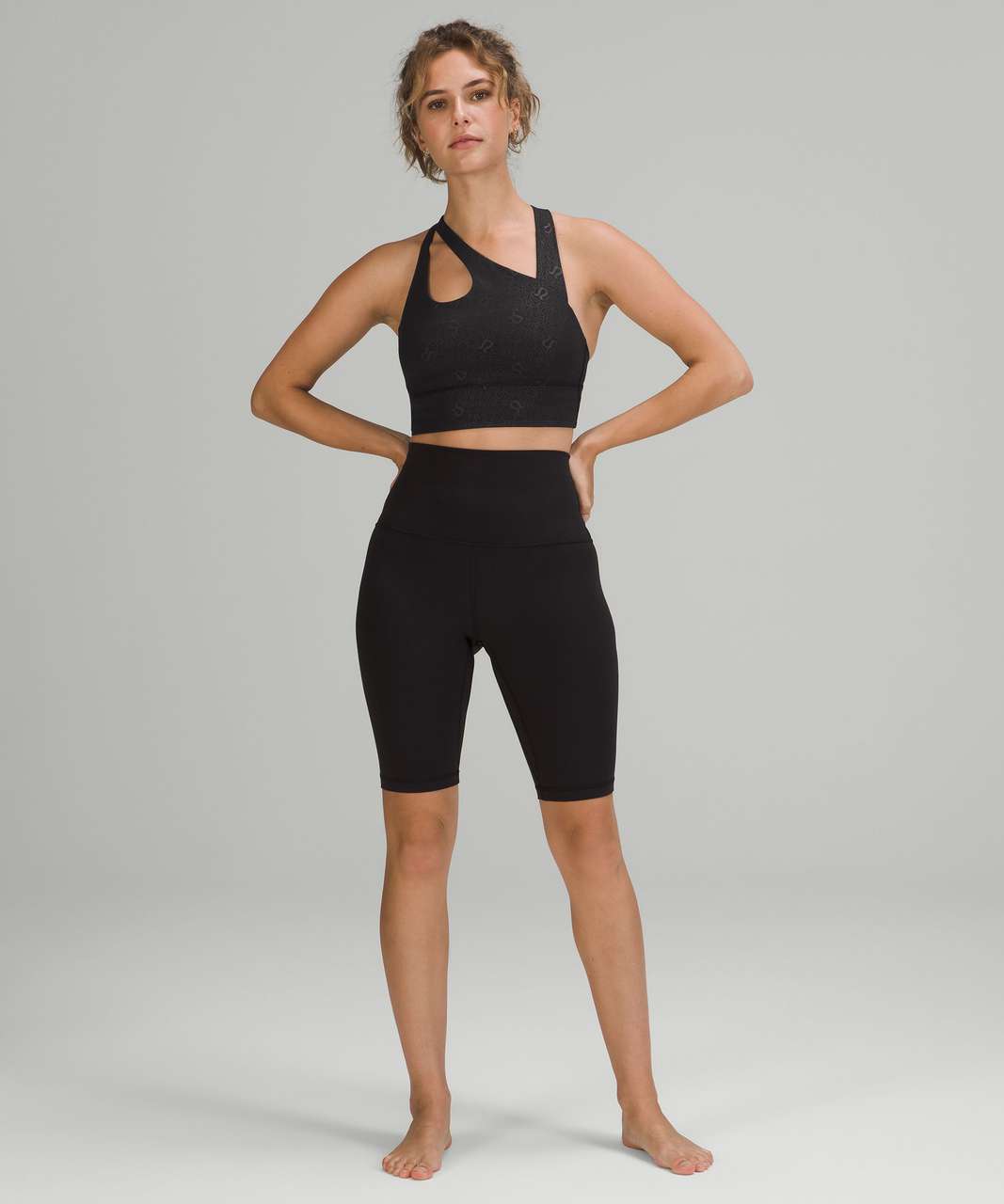 Lululemon BNWT Nulu Cross-Front Yoga Bra / Free to Be Serene Cross-Front Bra  - size 4 black, Women's Fashion, Activewear on Carousell