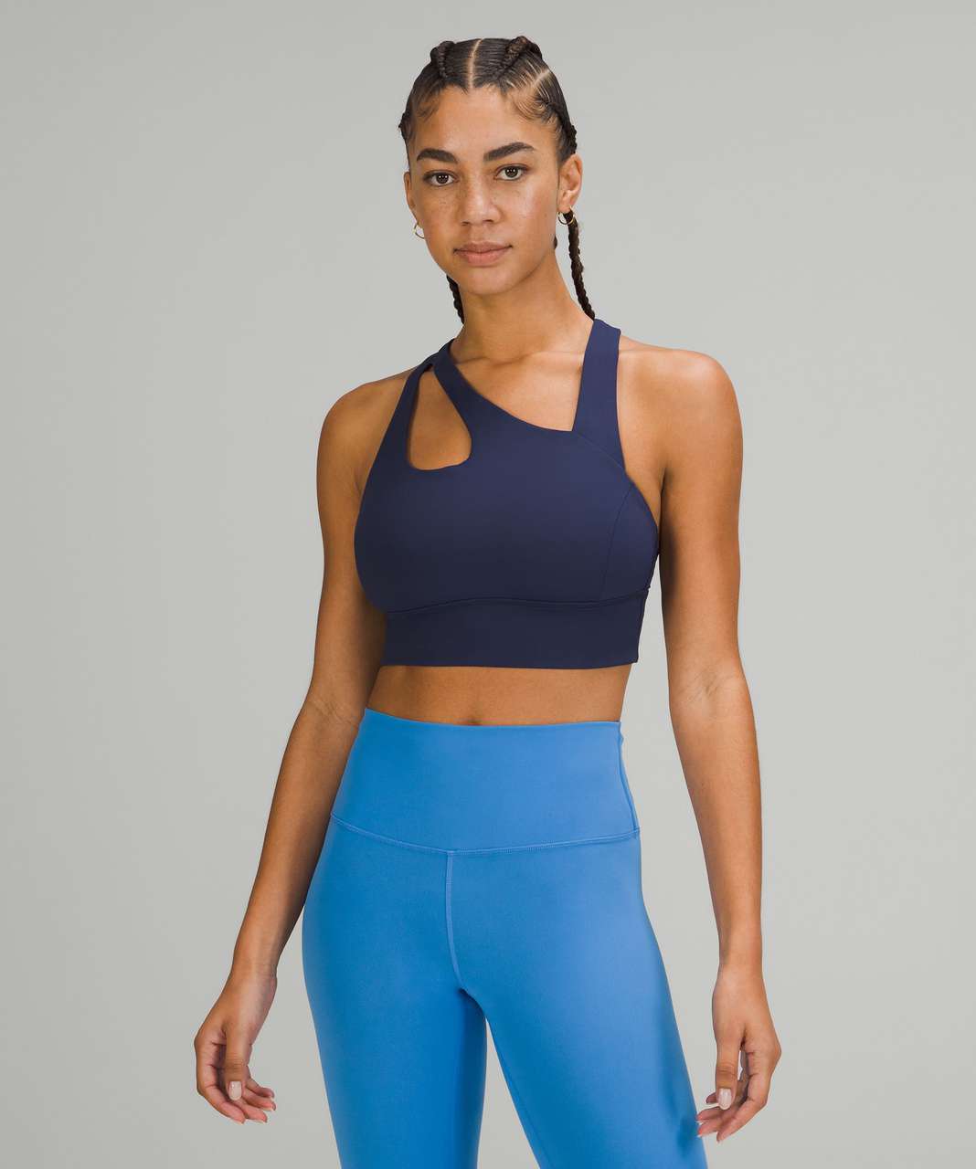 Lululemon Free to Be Serene Cross-Front Bra *Light Support, C/D Cup - Night Sea