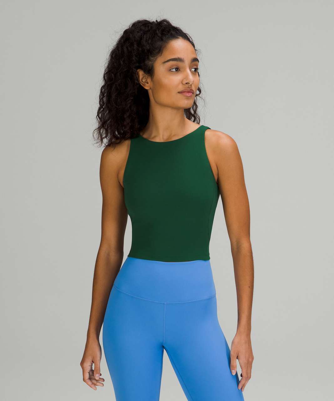 Lululemon Align High-Neck Tank Top - Everglade Green