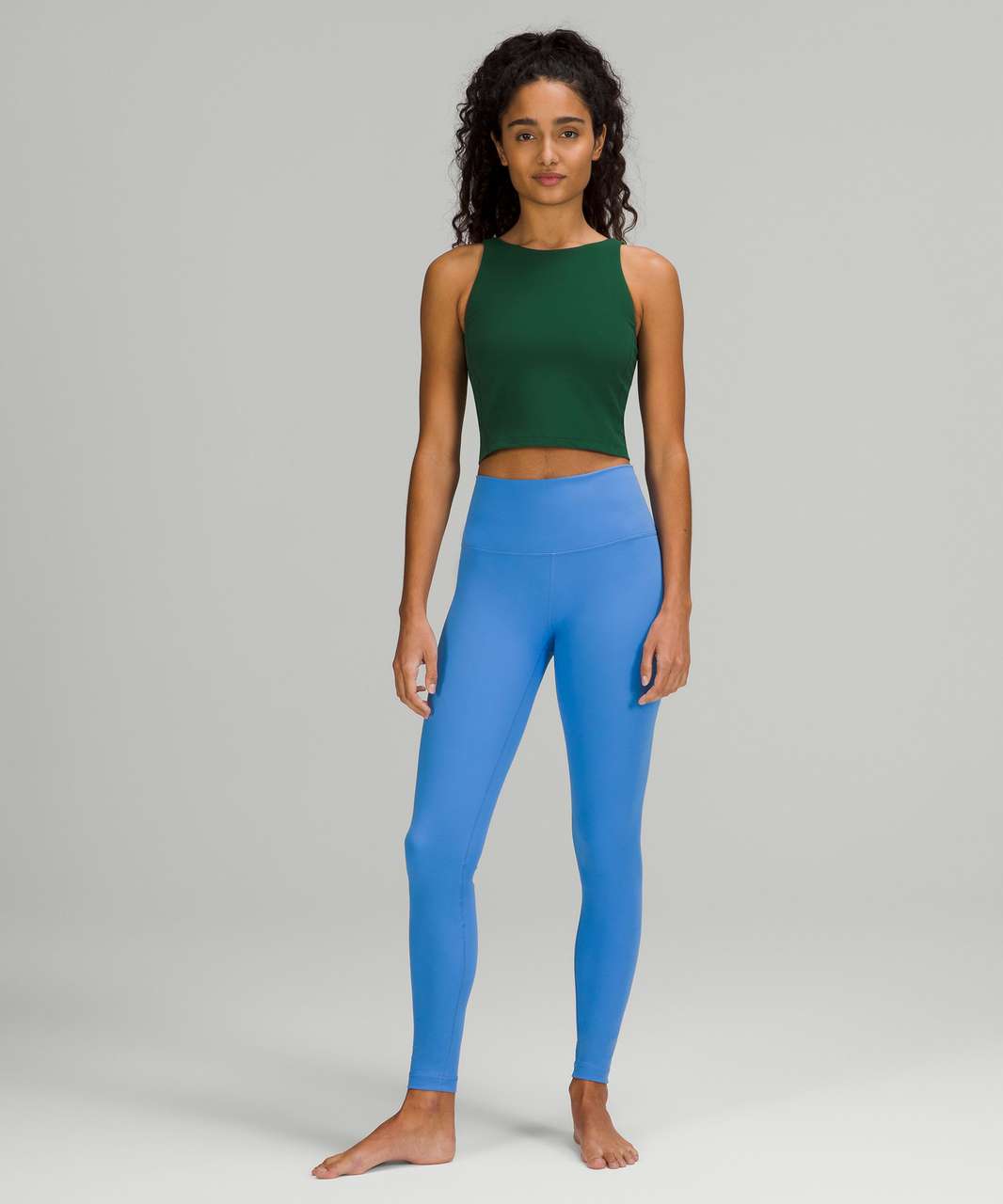 Lululemon Align High-Neck Tank Top - Everglade Green