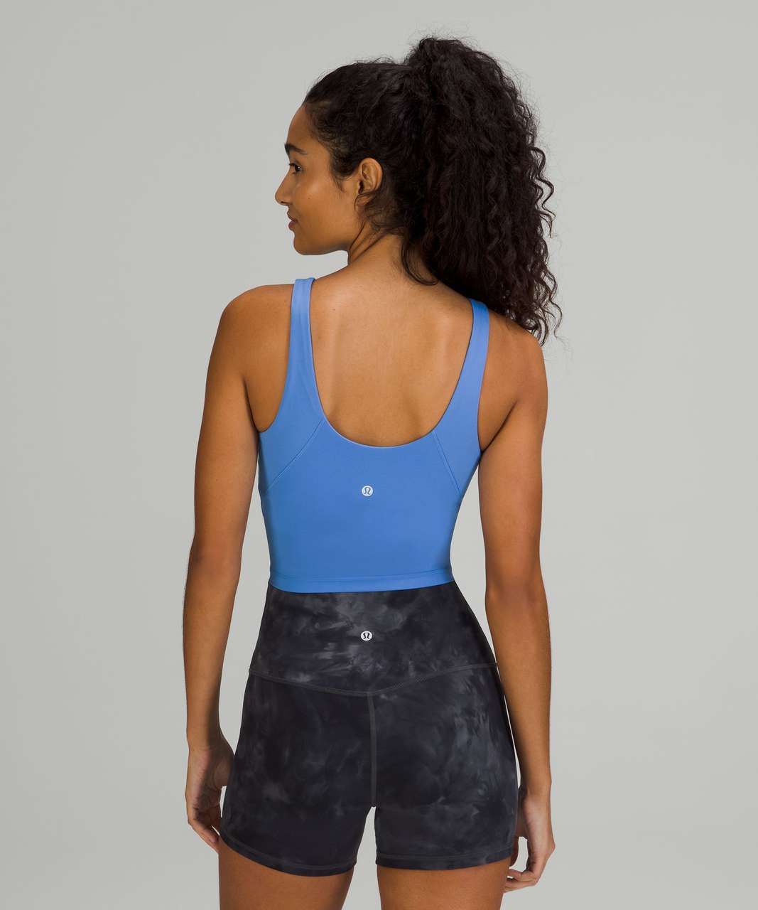 Align High-Neck Tank Top in Blue Nile - just arrived & I think this is my  new favorite tank and colourway! Might remove the padding though 🥲 : r/ lululemon