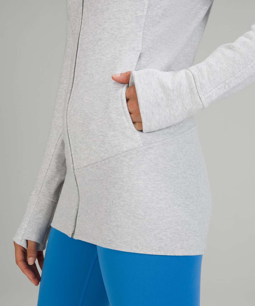 Lululemon Hooded Radiant Jacket - Heathered Core Ultra Light Grey