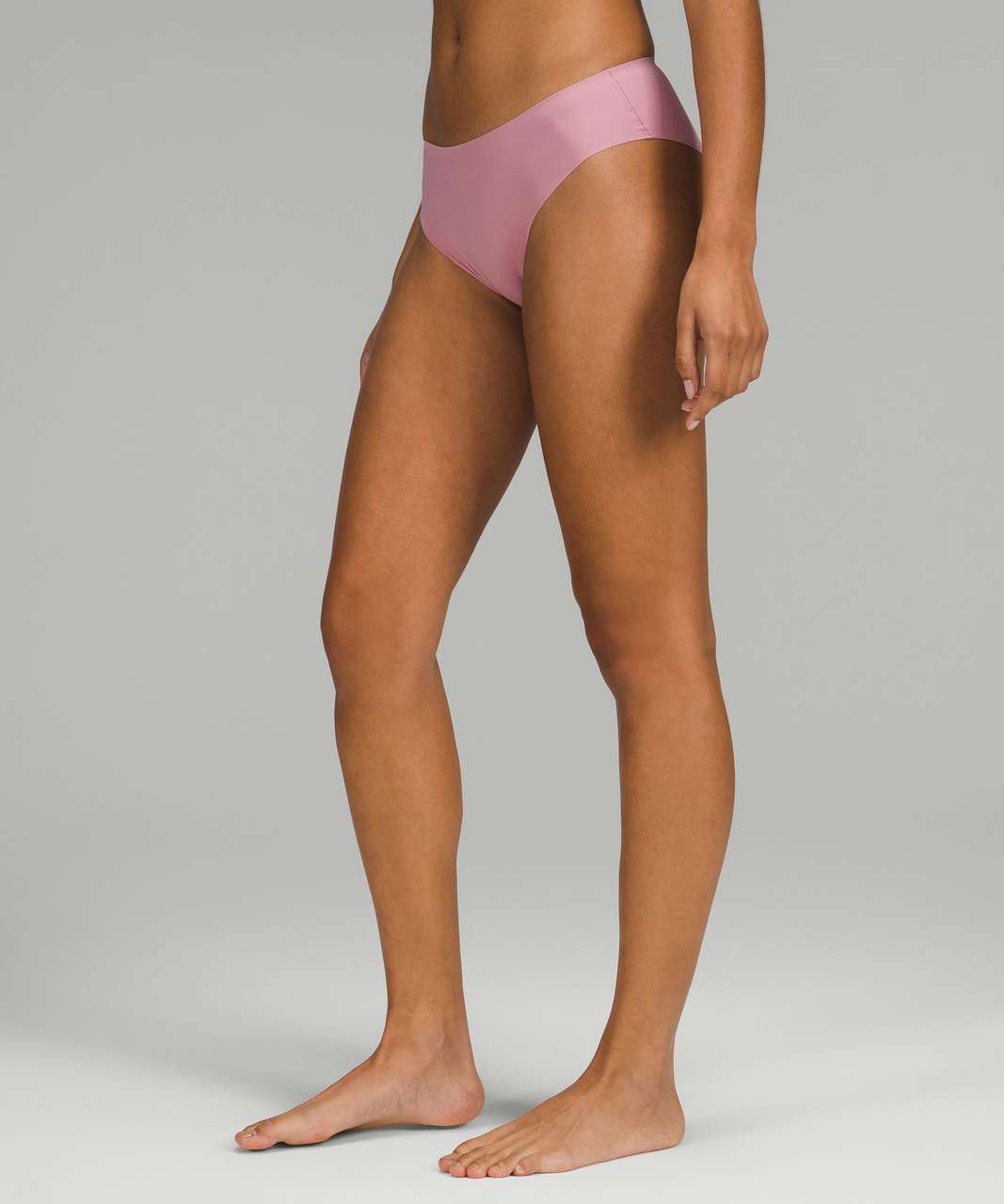 Lululemon InvisiWear Mid-Rise Cheeky Bikini Underwear - Pink Taupe