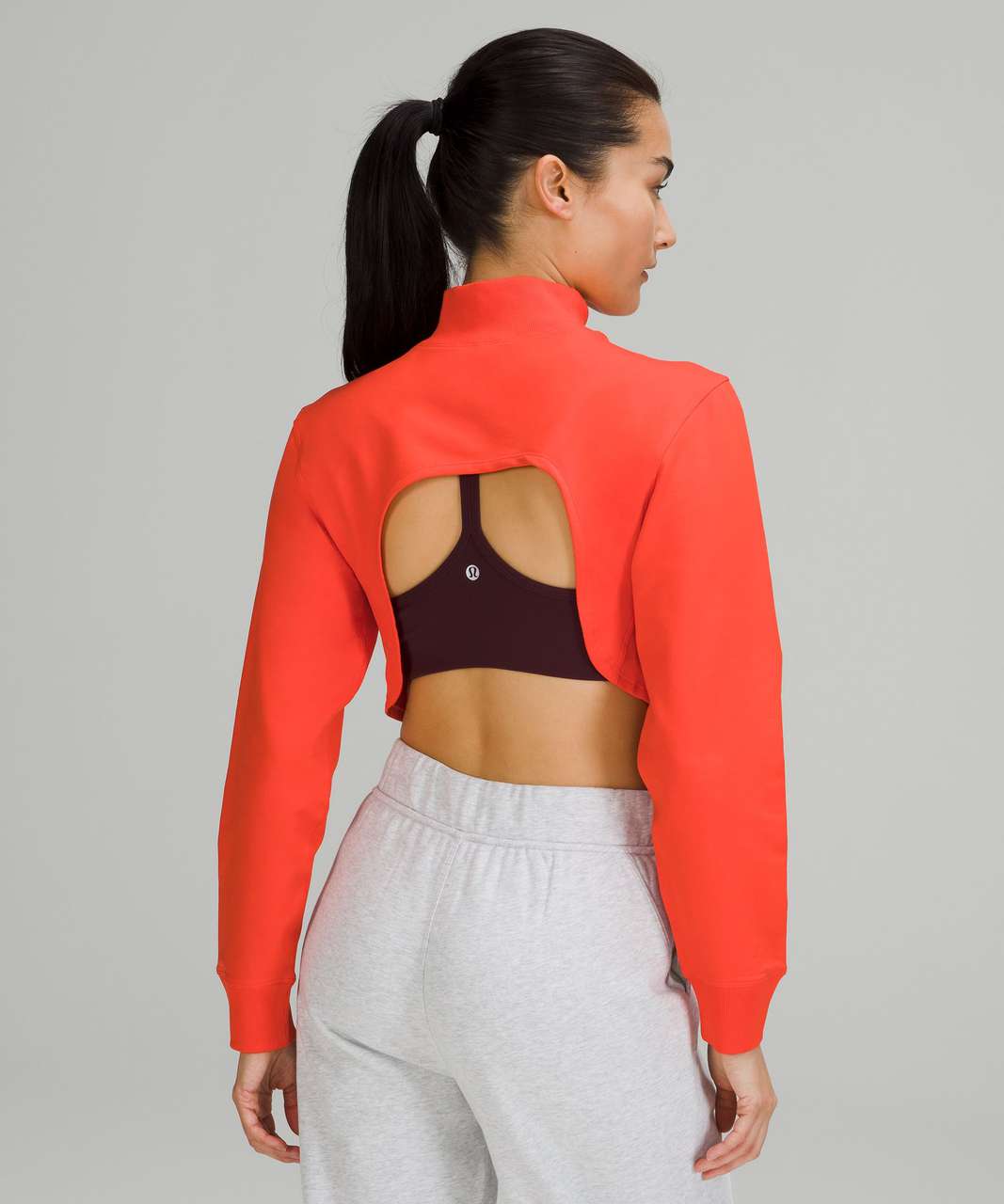 Lululemon LA Reversible Mock Neck - Autumn Red