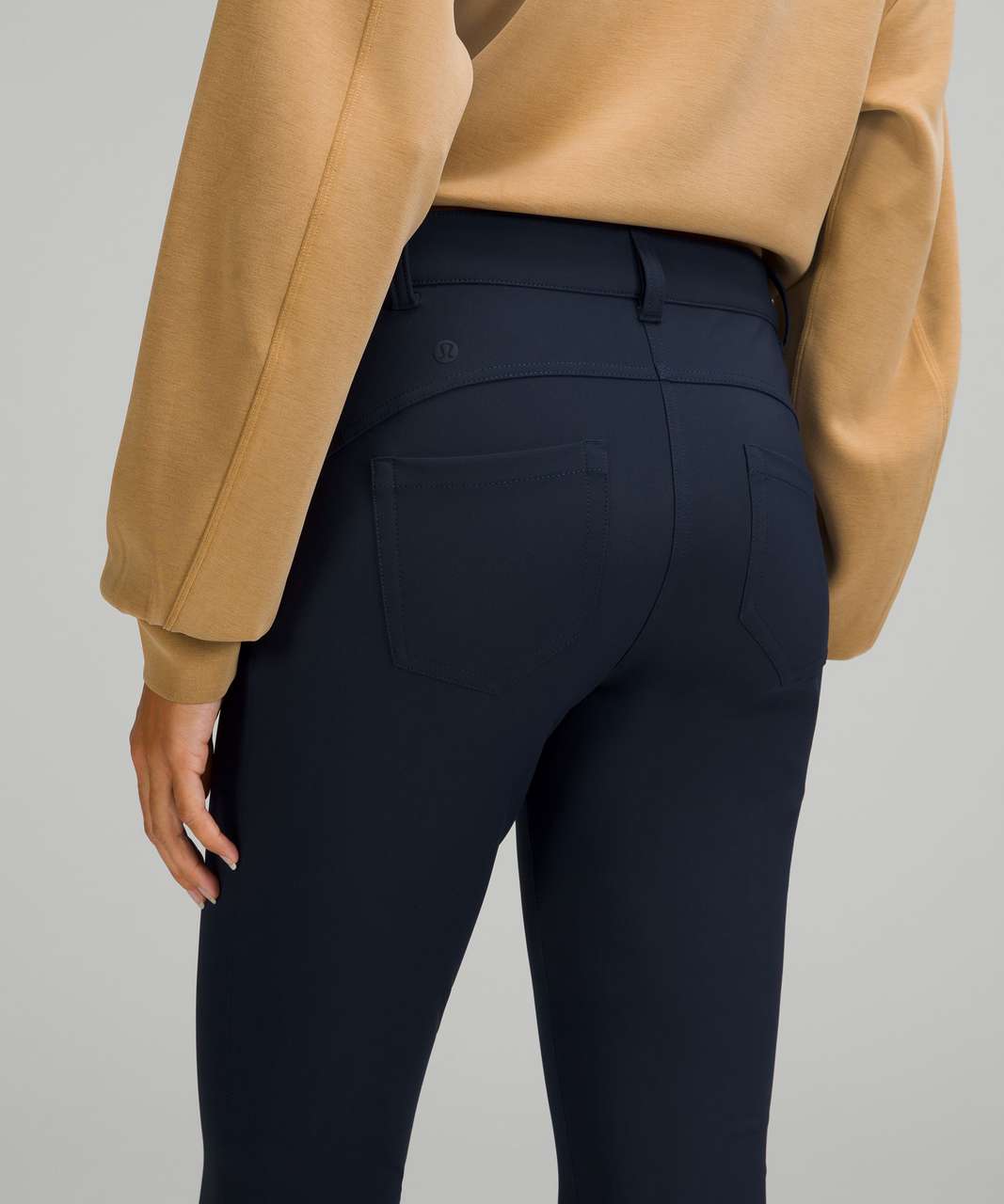 Lululemon City Sleek 5 Pocket 7/8 Pant - True Navy / True Navy - lulu  fanatics