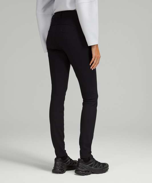 Lululemon Athletica Womens City Sleek 5 Pocket High Rise Pant 30 Black Size  4