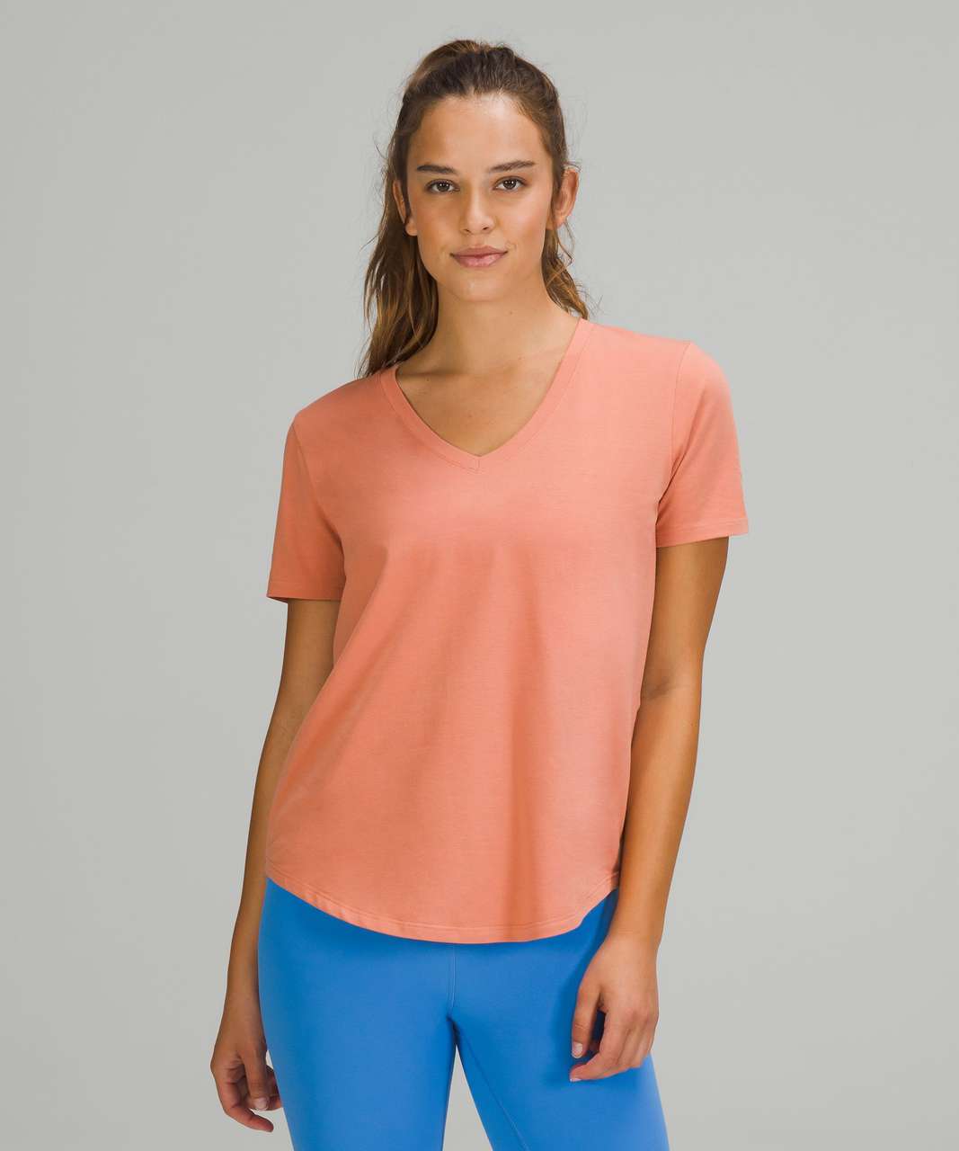 Lululemon Love V-Neck T-Shirt - Pink Savannah