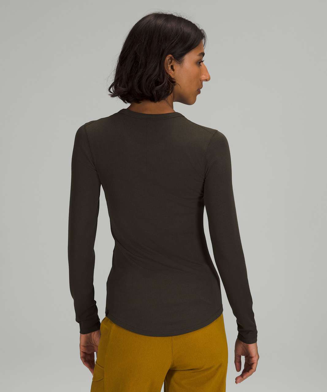 Lululemon Hold Tight Long Sleeve Shirt - Dark Olive