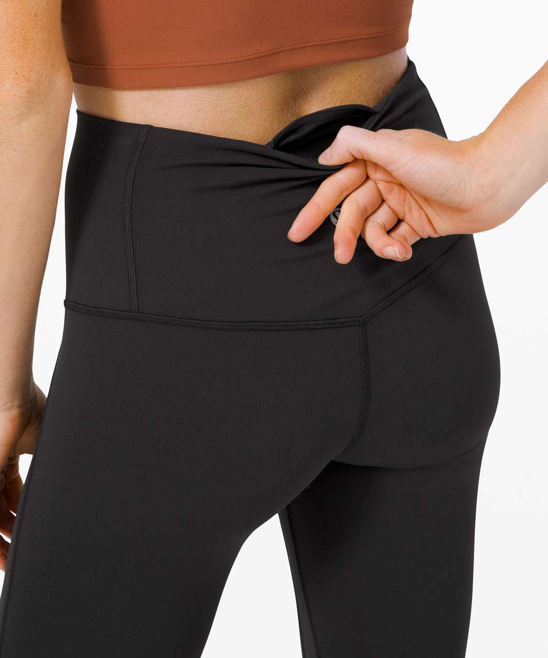 Lululemon Unlimit High-Rise Tight 25 - Black - lulu fanatics