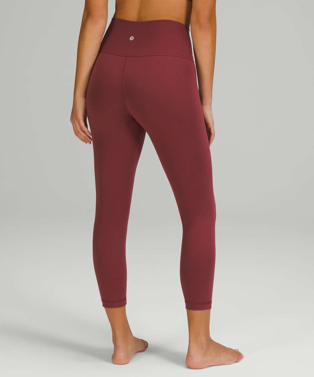 Lululemon Wunder Under High-Rise Crop 23 - Mulled Wine - lulu