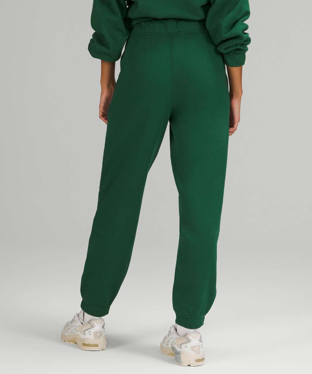 Women's Plus Size Mid-Rise Fleece Joggers - All in Motion™ Emerald Green 2X  - ShopStyle