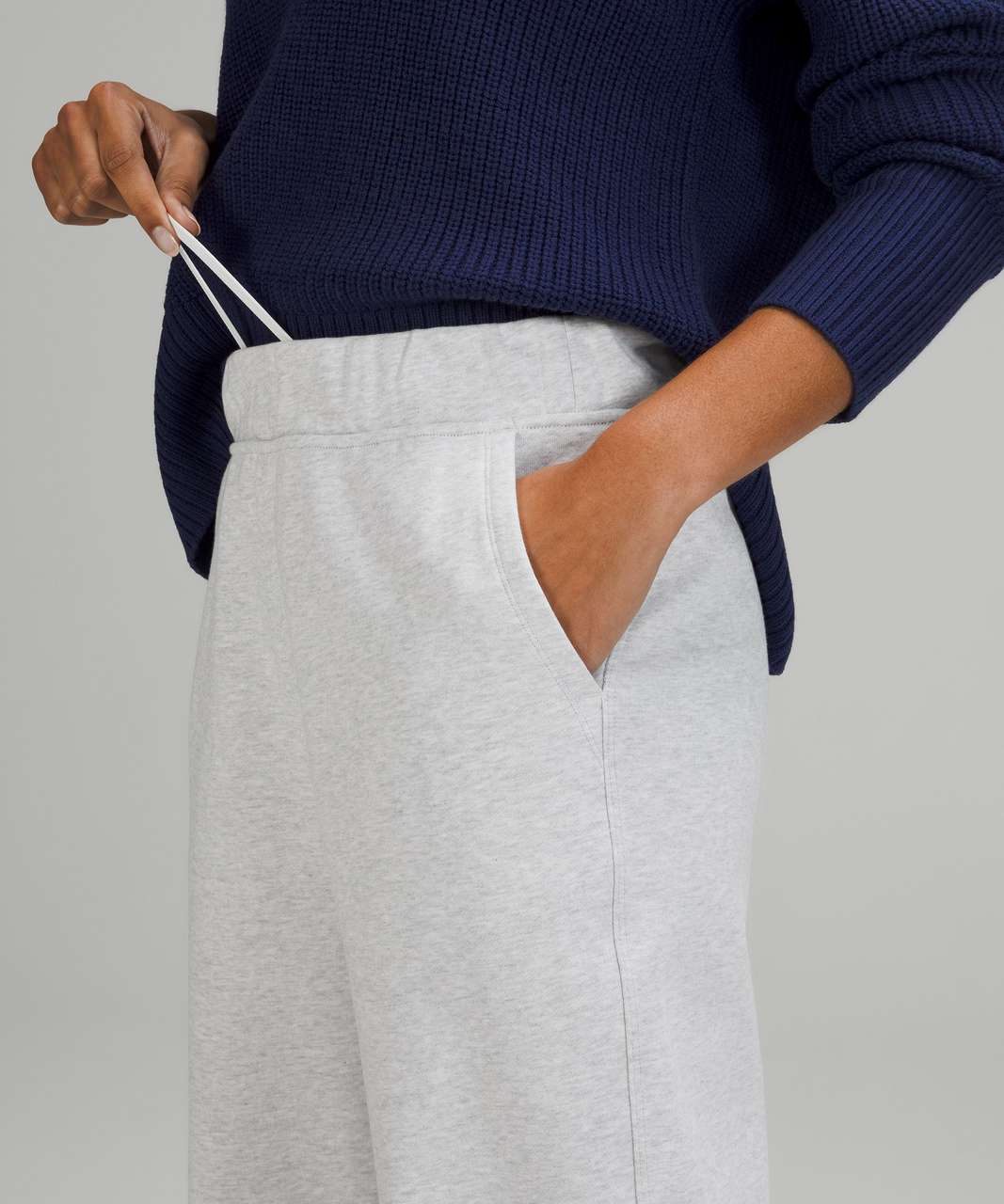 Lululemon Loungeful Straight Leg Pant - Heathered Core Ultra Light