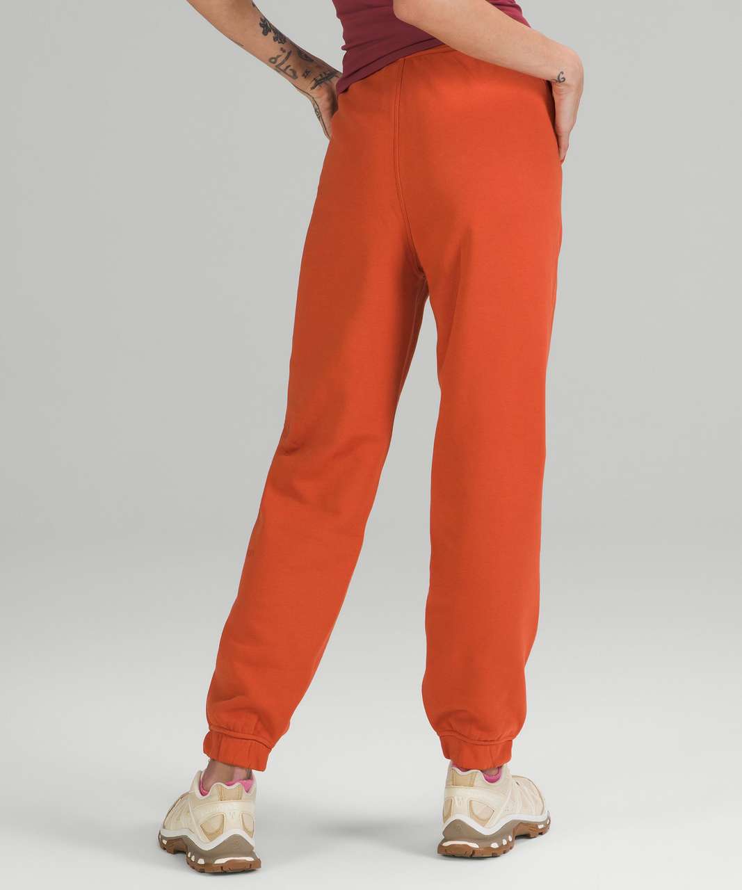 lululemon athletica, Pants & Jumpsuits, Lululemon Adapted State Highrise  Jogger Airflow Solar Orange 2 Nwt