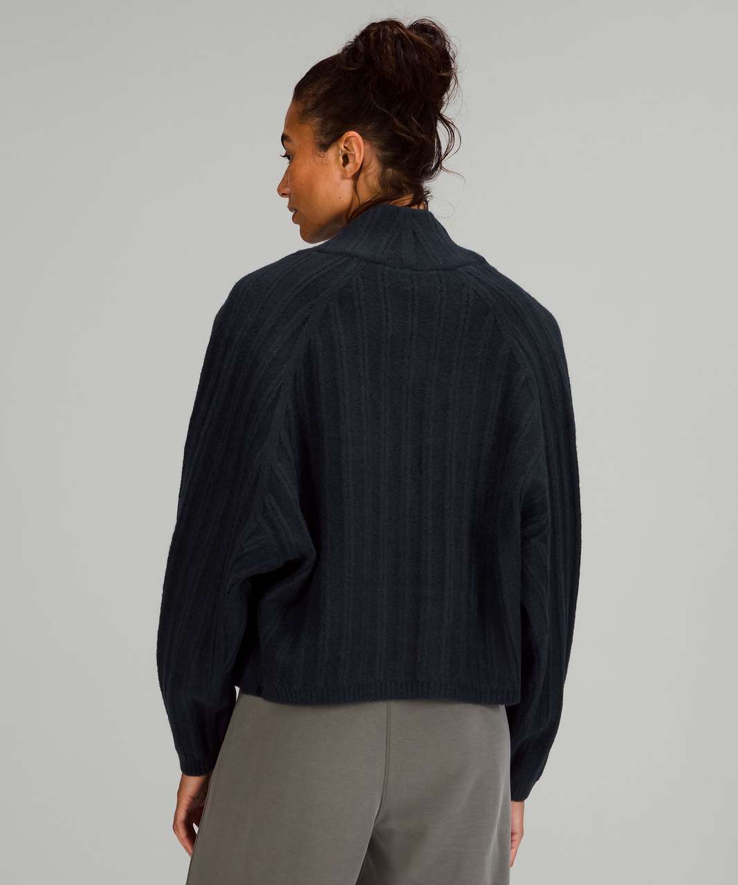 Lululemon Twin Rib Sweater Wrap - True Navy