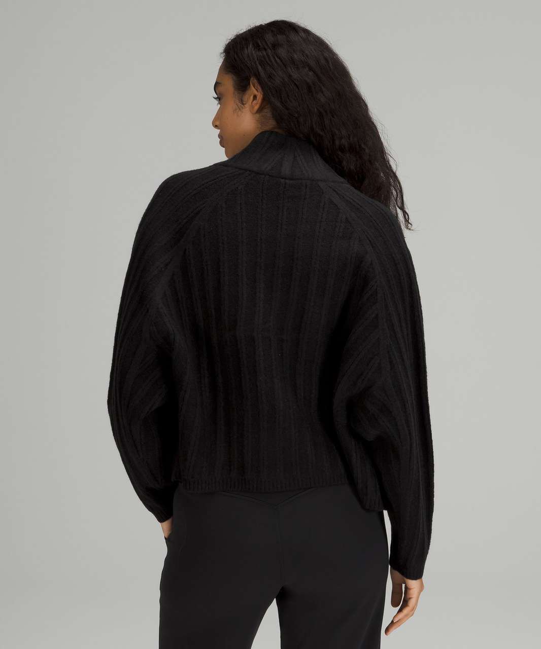 Lululemon Twin Rib Sweater Wrap - Black