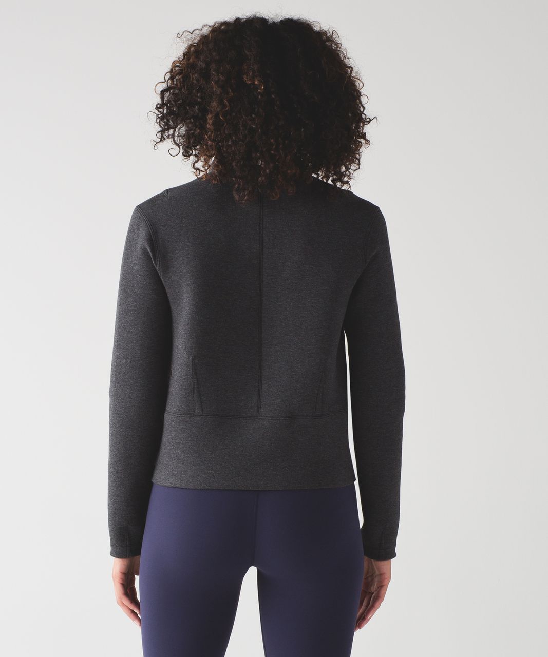 Lululemon City Bound Turtleneck - Heathered Black