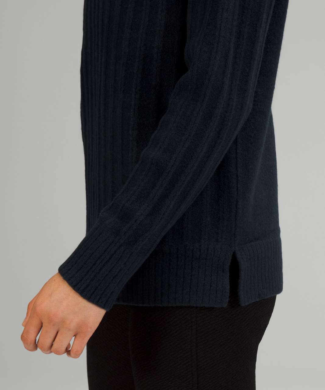 Lululemon Twin Rib Turtleneck Sweater - True Navy