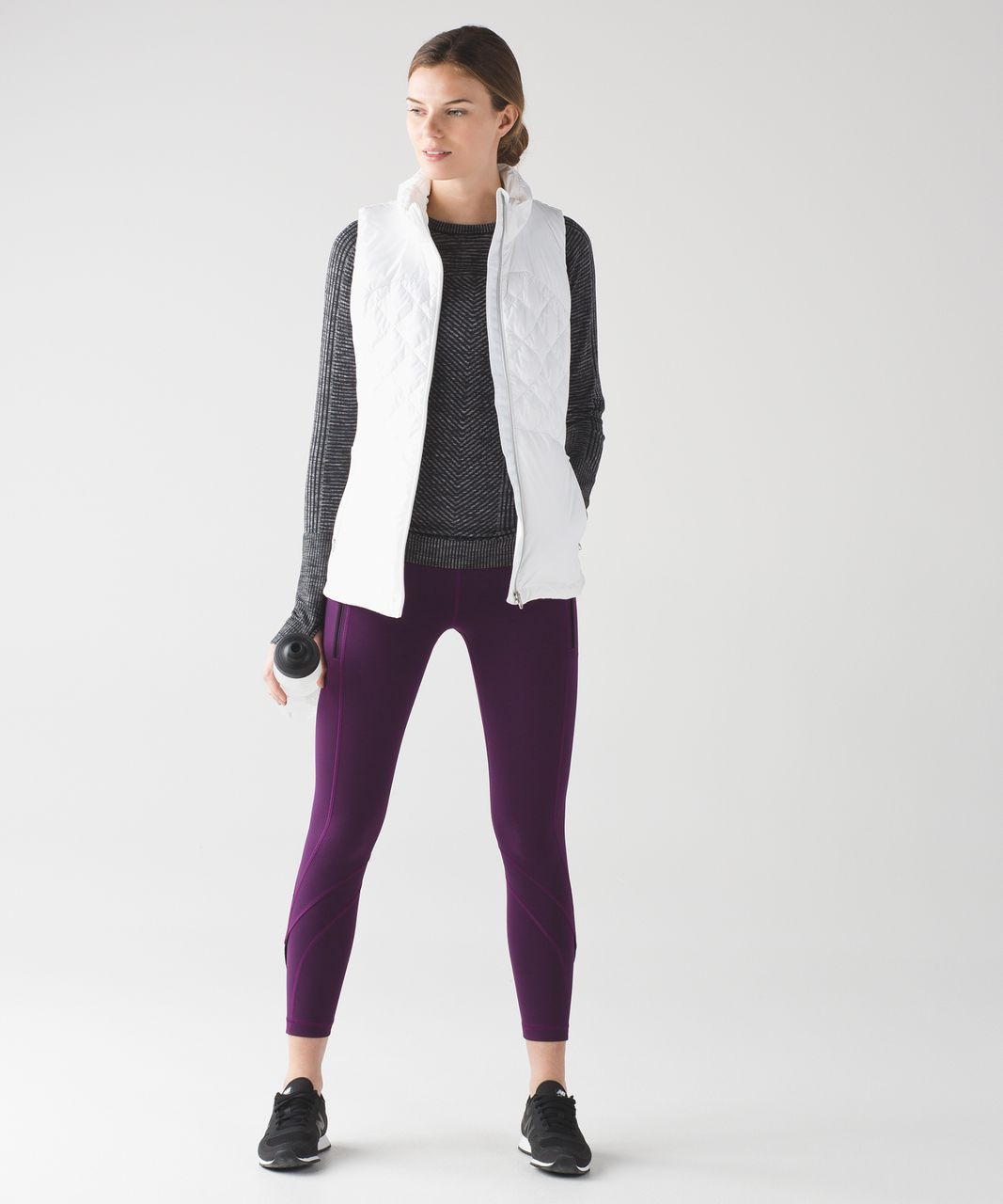 Lululemon Inspire Tight II (Brushed) - Darkest Magenta