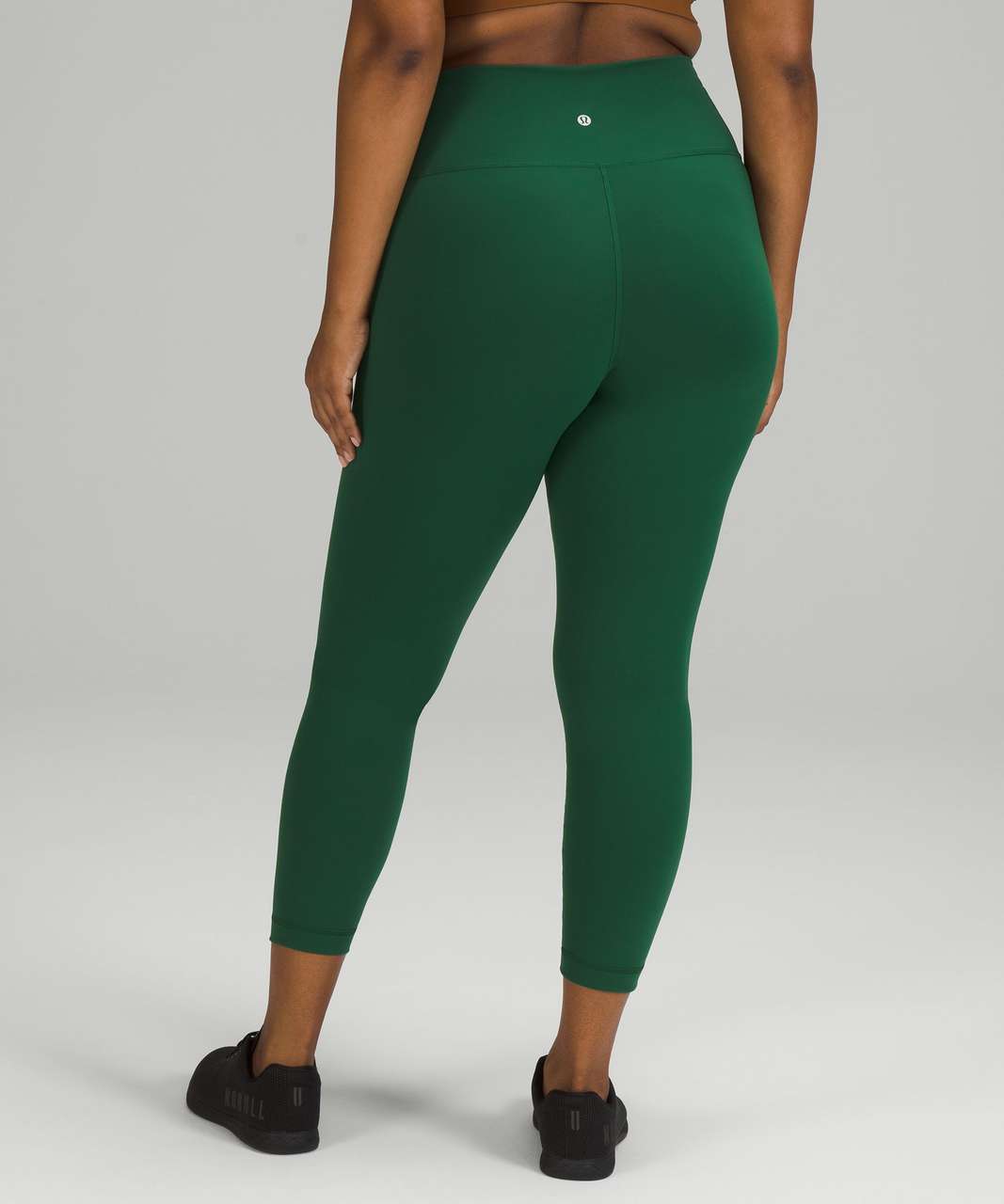 Lululemon Wunder Train High-Rise Tight 25 - Everglade Green - lulu fanatics