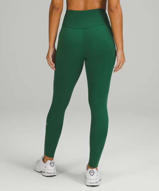 Lululemon Base Pace High-Rise Ribbed Tight 25 Everglade Green