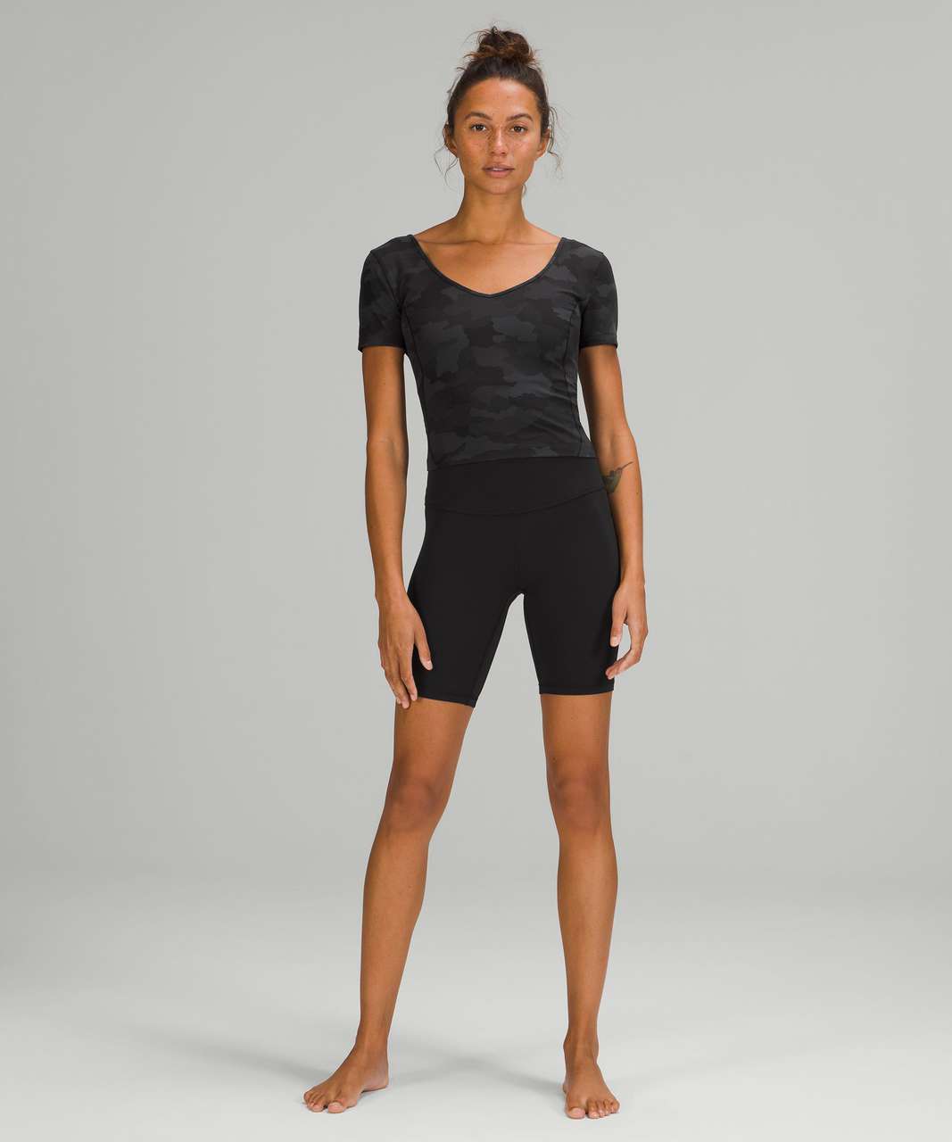 Lululemon Align T-Shirt - Black - lulu fanatics